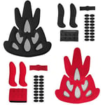 Coussinets De Mousse De Casque De Vélo 36 Pièces Kit De Mousse De Rembourrage De Casque Kit De Rembourrage pour Casque De Vélo Coussinets Universels Casque De Vélo pour Parties du Casque De Cyclisme