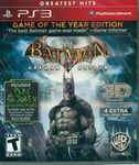 Batman Arkham Asylum - Game Of The Year (3d Glasses Not Included) Ps3