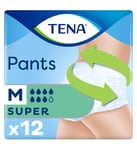 TENA Incontinence Pants Super Medium - 12 pack