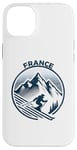 Coque pour iPhone 14 Plus France Ski Ski d'hiver