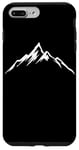 Coque pour iPhone 7 Plus/8 Plus Montagne Motif Ski Alpinisme Randonnée Montagne