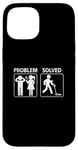 iPhone 15 Wife Problem-Solved Bounty Hunter Metal Detecting Detector Case