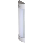 Applique murale lampe de couloir lampe de cage d'escalier lampe de salon, blanc, led 10W 1200Lm blanc chaud, LxlxH 30x7,4x2,4cm