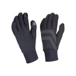 Bbb Cycling Gants Unisexes RaceShield WB 2.0 | Coupe-Vent pour écran Tactile extérieur antidérapant | Homme et Femme | VTT vélo de Route | BWG-33 XXL Noir