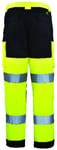 Pantalon de travail homme à haute visibilité multipoches PATROL hi-viz jaune/marine TXL - COVERGUARD - 7PAJPXL