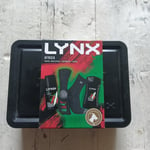 LYNX AFRICA TRAVEL GIFT TIN SET BODYSPRAY BODYWASH SOCKS THE GOAT MENS FRAGRANCE