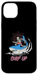 iPhone 14 Plus Surf Up Skeleton Surfer Case