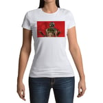 T-Shirt Femme Col Rond Apex Legends Octane Battle Royale Jeux Video