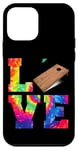 iPhone 12 mini Cornhole Team Bean Bag Player Champ Tie Dye Love Case