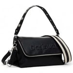 Sac Femme DESIGUAL Moitié Logo Venecia Noir Femme - 24WAXP42-2000-U