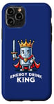 iPhone 11 Pro Energy Drink King Funny Can of Energy Drink Case