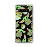 ERT GROUP Coque de téléphone Portable pour Samsung S10 Original et sous Licence Officielle Star Wars Motif Baby Yoda 006 Parfaitement adapté à la Forme du téléphone Portable, partiel imprimé