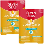 Seven Seas Joint Care Supplex Turmeric Omega3 Glucosamine Pack 2x 30 Duo Tablets