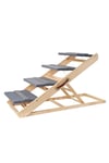 4-Step Foldable Wooden Pet Stair