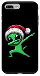 iPhone 7 Plus/8 Plus Christmas Dabbing Alien Santa Hat Dab Pose Case