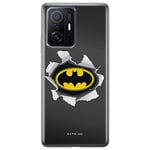 ERT GROUP mobile phone case for Xiaomi 11T 5G / 11T PRO 5G original and officially Licensed DC pattern Batman 059 optimally adapted to the shape of the mobile phone, case made of TPU