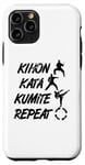 Coque pour iPhone 11 Pro Karate Pillars Martial Artist