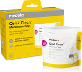 Medela Quick Clean Microwave Bags - Fast and convenient cleaning of breast pump