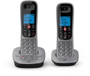 BT 7660 Cordless Home Phone with Nuisance Call Blocking and Answering Machine, Twin Handset Pack (Renewed)