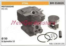 Cylindre Piston Segments Stihl Moteur Scie à Chaîne Ms 441 016820