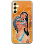 ERT GROUP Coque de téléphone Portable pour Samsung A34 5G Original et sous Licence Officielle Disney Motif Pocahontas & Meeko 001 Parfaitement adapté à la Forme du téléphone Portable, Coque en TPU