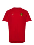 PUMA Motorsport Ferrari Race Colored Shield Tee Röd