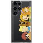 ERT GROUP mobile phone case for Samsung S23 ULTRA original and officially Licensed Scooby Doo pattern 001 optimally adapted to the shape of the mobile phone, partially transparent