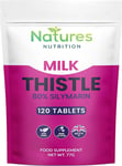 Milk Thistle Tablets | 80% Silymarin | Vegan UK Made