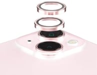 PanzerGlass Hoops Kameralinsebeskytter (iPhone 15/15 Plus) - Rosa