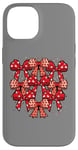 Coque pour iPhone 14 Valentines Day Coquette Bow Cute Heart Ribbon Love Retro