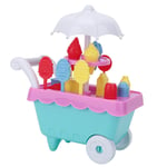 Pretend Play Toy Ice Cream Candies Cart Toy Mini Ice Cream Candies Cart Kid Toy