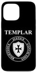 iPhone 13 Pro Max Templar Virtues of the Knights Templar Shield Case