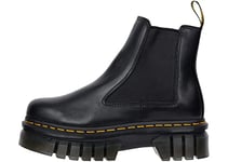 Dr. Martens Femme Audrick Chelsea Amphibians, Black Nappa Lux, 37 EU