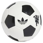 ballons de foot Unisexe, adidas Manchester United Third Club Mini Ball, Blanc