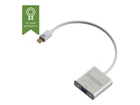 Vision Techconnect - Videokort - Mini Displayport (Hane) Till Hd-15 (Vga) (Hona) - 22 Cm - Vit