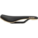 BEL AIR 3.0 LUX-ALLOY RAIL SADDLE Black Microfibre Top/Tan Base