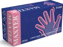 Maxter Nitrile Gloves Maxter Cobalt Blue Xl 100 St.