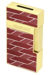 S.T.Dupont Briquet Biggy Monogramme 1872 Rouge 025078B