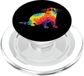 Otter Tie Dye PopSockets PopGrip for MagSafe