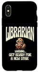 iPhone X/XS Librarian Loading Get Ready For A New Star Library Book Case