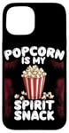 Coque pour iPhone 15 Popcorn is My Spirit Snack Popcorn