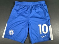 BRAND NEW 2017 2018 NIKE CHELSEA HOME FOOTBALL SHORTS #10 KIDS 13-15 YEARS