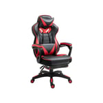 MH - Fauteuil de bureau Gaming race rouge et noir