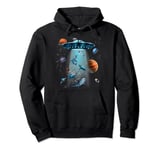 Galaxy Fish shark Space UFO Alien Stars Sea Ocean Sharks Pullover Hoodie