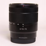 Sony Used E 16-70mm f/4 Zeiss Vario-Tessar T* ZA OSS Lens