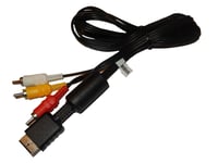 Adaptateur Câble Av-Tv 1.5 M Vhbw Pour Console De Jeux Sony Playstation 1 2 3, Ps 1, 2, 3.