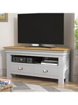 Very Home Seattle Ready Assembled Corner Tv Unit - Fits Up To 46 Inch Tv