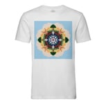 T-Shirt Homme Col Rond Mandala Princesse Mononoke Film Anime Japon