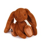 HISTOIRE D'OURS - Peluche Lapin Capuccino - Collection LE LAPIN - 32 cm - Très Doux pour les Câlins - Longues Oreilles A Caresser - Idée Cadeau Anniversaire Enfant et Doudou pour Bébé - HO3246