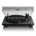 Lenco L-30BK Platespiller med USB-port og Digitalisering av Vinyl